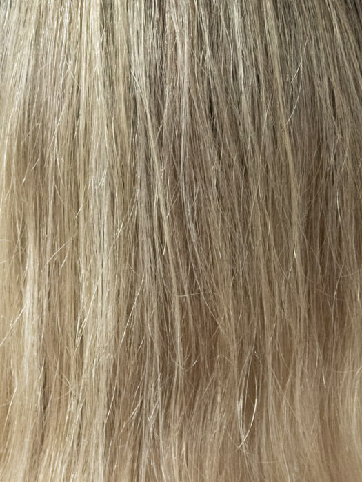 Tupé z pravých vlasů, blond 47 cm